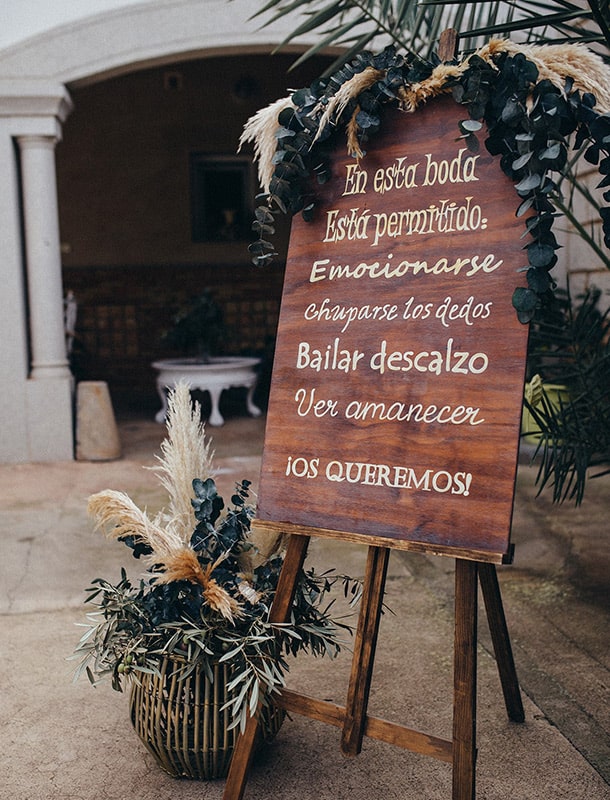 decoración boda