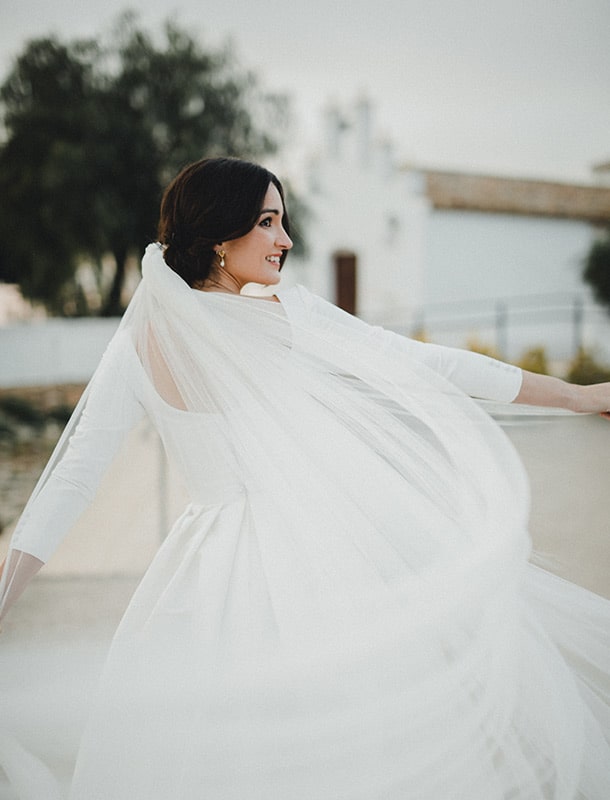 novia velo murcia